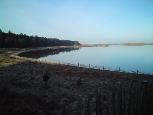 Holkham bay at high tide