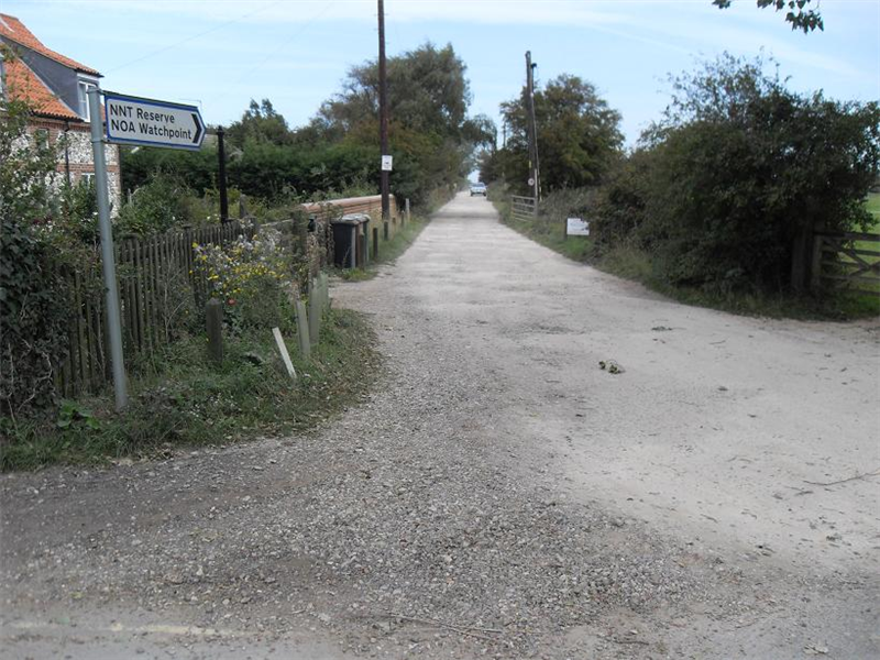 Holme reserves driveway