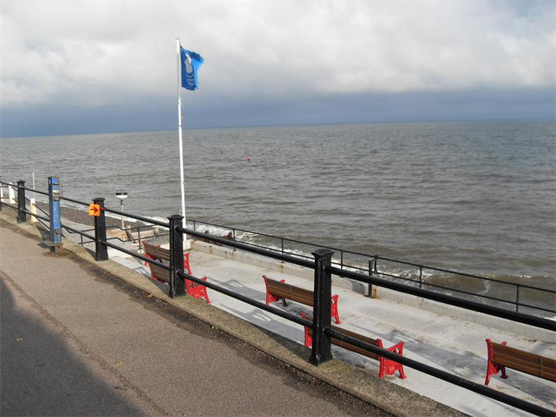 Sheringham - view from sea watching shelter