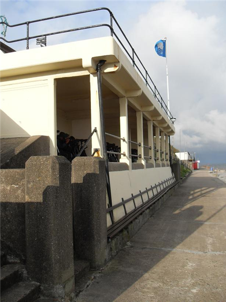 Sheringham - sea watching shelter