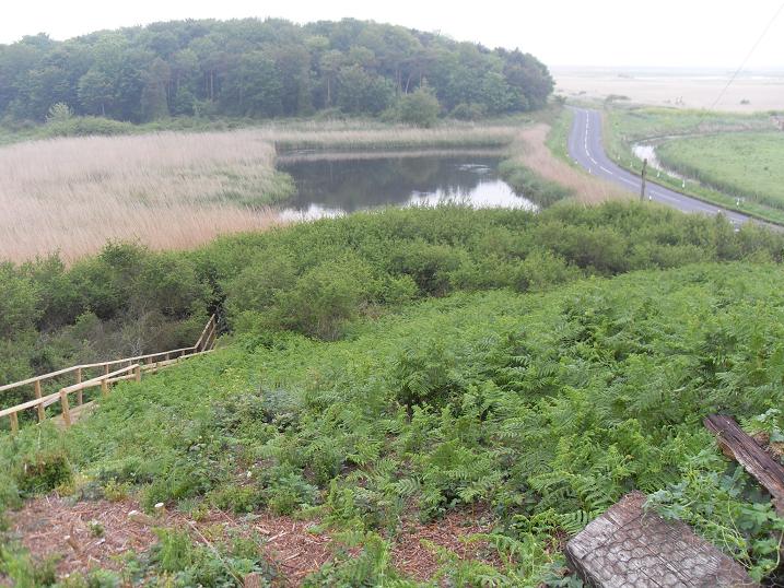 Walsey hills - Snipes marsh from the hill